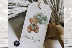 Teddy Bear Watercolor Clipart Product Image 4