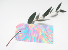Holographic Tiger Stripes Background Product Image 4