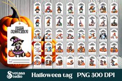 Halloween tags printable | Halloween gift tag PNG Product Image 1
