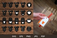 183 Super Gift Tags Bundle SVG files, tags for presents Product Image 12