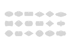 Tags hand made / Sale tags template Product Image 3