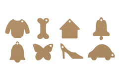 Tags silhouette svg/ Gift Tag SVG / Gift Tag Cut file Product Image 2