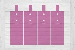 Keyring display card template svg dxf png ai files Product Image 1