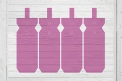 Emerald Keyring display card template svg dxf png ai files Product Image 1