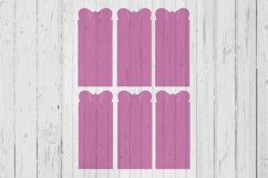 Bow top Keyring display card template svg dxf png ai files Product Image 1