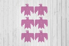 Thunderbird ring display card template svg dxf png ai files Product Image 1