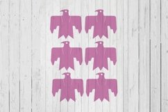 Thunderbird necklace display card template svg dxf png ai fi Product Image 1