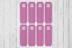 Emerald Keyring display card template svg dxf png ai files Product Image 1