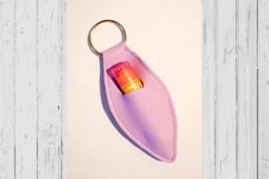 Marquise chapstick fold over Key fob chain template svg dxf Product Image 1