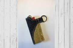 Lighter holder key chain template svg dxf png ai cut files Product Image 1
