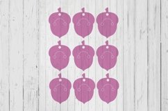 Badge Keyring display card template svg dxf png ai files Product Image 1