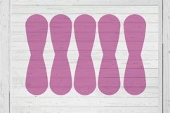fold over Key fob chain template svg png ai files Product Image 1