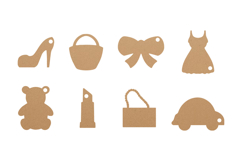 Tags silhouette svg/ Gift Tag SVG / Gift Tag Cut file Product Image 3