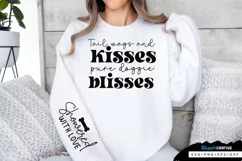 Tail Wags And Kisses Pure Sleeve SVG, Dog SVG Design Product Image 1