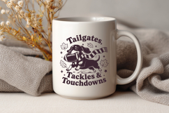 Tailgates Tackles and Touchdowns SVG, Dachshund Football PNG Product Image 3