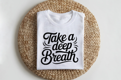 Take a Deep Breath SVG | Mental Health SVG Product Image 2