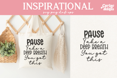 Take a Deep Breath SVG