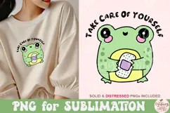 Take Care Of Yourself Png, Daily Motivation Product Image 1