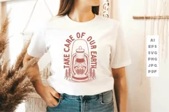Take Care of Our Earth SVG T shirt Design