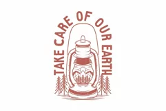 Take Care of Our Earth SVG T shirt Design Product Image 2