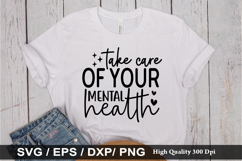 Mental Health Quotes Design - Mental Health T-shirt Design Product Image 2