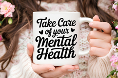 Mental Health SVG Bundle | Self Love SVG Bundle Product Image 8