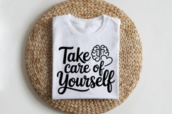 Take Care of Yourself SVG | Mental Health SVG Product Image 2