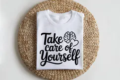 Take Care of Yourself SVG | Mental Health SVG Product Image 2