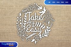 Take It Easy Papercut Product Image 1