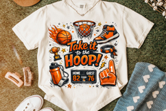 Take It To The Hoop PNG, Basketball PNG, Game Day PNG Product Image 4