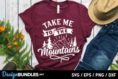 Take me to the mountains SVG Product Image 1