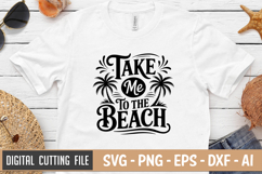 Take Me To The Beach SVG File | Summer SVG | Beach SVG Product Image 2