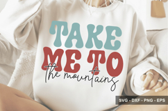 Take Me To The Mountains - Christmas Design Product Image 1