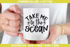 Take me to the ocean SVG | Summer SVG | Funny Summer SVG Product Image 2