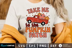 Take me to the pumpkin SVG, Thanksgiving SVG Design Product Image 1