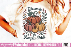 Take Me To The Pumpkin Patch PNG Product Image 2