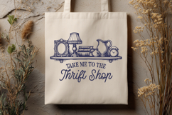 Take Me to the Thrift Shop SVG - Vintage Antique Lover PNG Product Image 2