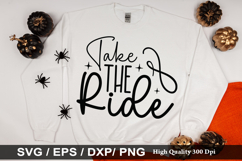 Take the ride SVG - Halloween Design Product Image 1