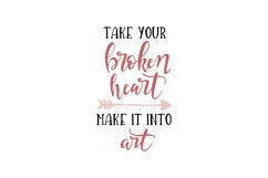 Take Your Broken Heart, Make It Into Art Product Image 1