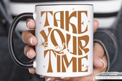 Take Your Time SVG, Boho SVG Design, Boho SVG Product Image 3