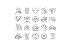 vegan vegetarian food leaf icons set vector Product Image 1