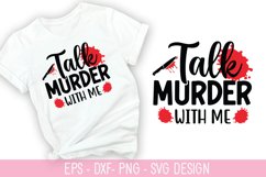 True Crime SVG Bundle - True Crime T- Shirt Design Product Image 7