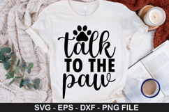 Dog Bandana SVG Design - True Love Has Four Paws Product Image 3