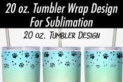 Only Talking To My Dog 20 oz Sublimation Tumbler Design Product Image 2