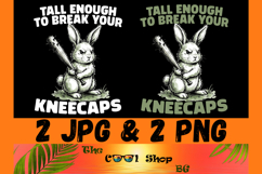 Tall Enough To Break Your Kneecaps PNG, Sarcastic Animal Product Image 1