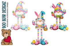 Tall Easter Gnome Clipart Product Image 1