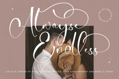 Tamylors Landry - Stylish Calligraphy Font Product Image 3