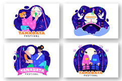 10 Tanabata Japan Festival Illustration Product Image 2