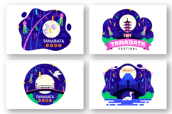 10 Tanabata Japan Festival Illustration Product Image 3