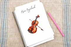 Watercolor Tangerine Clipart Bundle Product Image 4